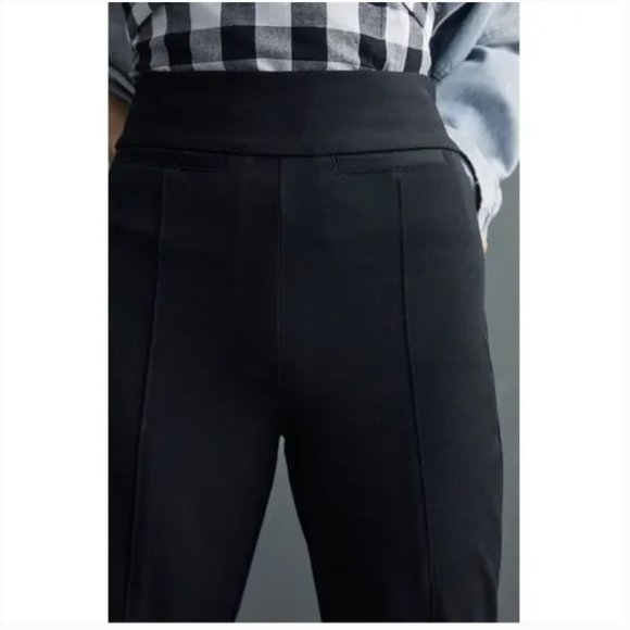 Anthro Maeve Grace Black Relaxed Capri - Picture 5 of 8